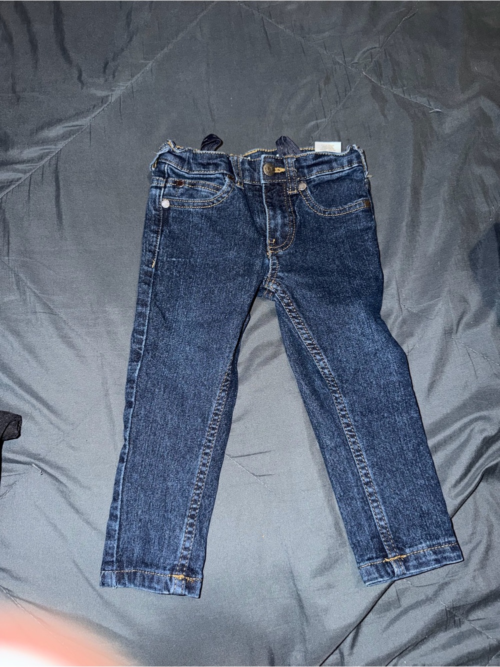 Old Navy Dark Blue Kids Denim Jeans with Elastic Waistband
